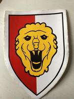 Grote sticker Wapen Belgisch Leger (Leeuwenkop), Verzamelen, Stickers, Verzenden, Zo goed als nieuw