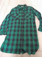 Groen geblokte damesblouse / jurk XXL, Ophalen of Verzenden, Zo goed als nieuw, Maat 46/48 (XL) of groter, Groen
