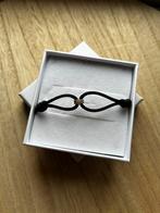 Satijn koord armband blush 14k goud, Ophalen of Verzenden, Nieuw, Goud, Goud