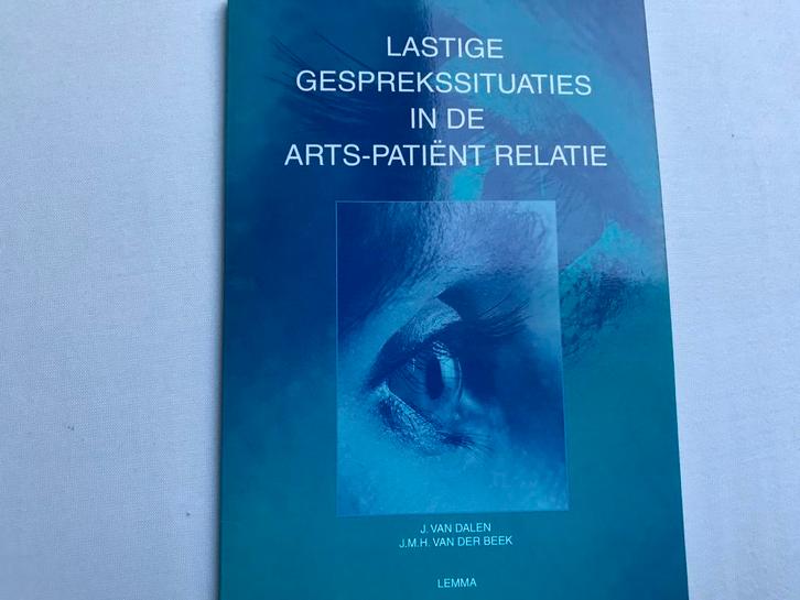 Lastige gesprekken in de arts patiënt relatie, Boeken, Studieboeken en Cursussen, Zo goed als nieuw, HBO, Ophalen of Verzenden