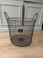 Sissy Boy metalen draad mand, Huis en Inrichting, Woonaccessoires | Schalen en Manden, Overige materialen, Mand, Rond, Ophalen of Verzenden