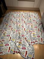 Blond amsterdam dekbedovertrek 2x2m, Ophalen of Verzenden, Gebruikt, Tweepersoons, Dekbedovertrek