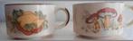 Twee Soepkommen Kippensoep en Championsoep, Huis en Inrichting, Keuken | Servies, Ophalen of Verzenden, Zo goed als nieuw, Overige stijlen