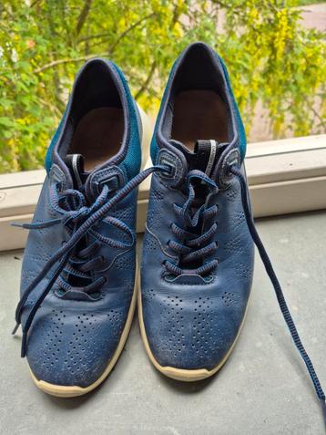 Ecco donkerblauw maat 40 leren binnenzool beschikbaar voor biedingen