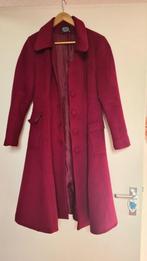 Vintage Hearts & Roses Swing jas in Wine Red, Kleding | Dames, Jassen | Winter, Maat 38/40 (M), Overige kleuren, Ophalen of Verzenden