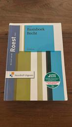 Basisboek Recht, Ophalen of Verzenden, Zo goed als nieuw