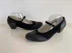 Yoyoli 55) Donna Carolina 38,5 zwart leren  incl Vkosten, Kleding | Dames, Schoenen, Donna Carolina, Ophalen of Verzenden, Zo goed als nieuw