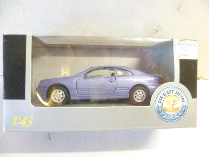 Cararama Mercedes Benz 320 CLK in doos 1:43 modelauto., Hobby en Vrije tijd, Modelauto's | 1:43, Nieuw, Auto, Overige merken, Ophalen of Verzenden