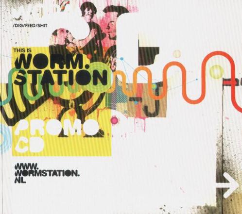 Cd This Is Worm. Station (Noise, Power Electronics) IZGS, Cd's en Dvd's, Cd's | Verzamelalbums, Zo goed als nieuw, Hiphop en Rap