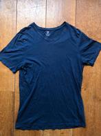 Blauw H&M T-shirt V-hals Maat 170, Ophalen of Verzenden, Gebruikt, Jongen, Shirt of Longsleeve