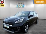 Kia Niro 1.6 GDi Hybrid DynamicLine facelift model, Auto's, Gebruikt, Met garantie (alle), Leder en Stof, Zwart