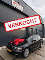 BMW 3-Serie 318ti 2.0 Compact 2003 Zwart - COMPLEET IN ORDE, Auto's, 65 €/maand, 1995 cc, Zwart, Zwart