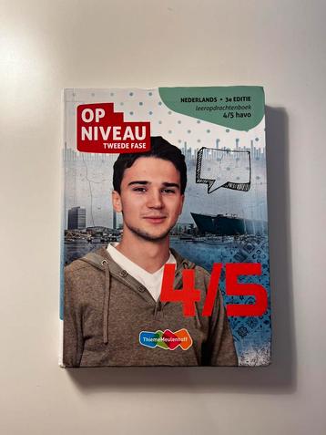 Op niveau 4/5 havo leeropdrachtenboek beschikbaar voor biedingen