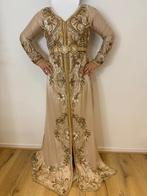 Lichtroze Kaftan / Marokkaanse Jurk - Maat M, Maat 38/40 (M), Ophalen of Verzenden, Roze, Gedragen