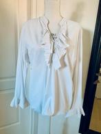 Helena Hart Witte Blouse Top - Maat L, Ophalen of Verzenden, Zo goed als nieuw, Maat 42/44 (L), Wit