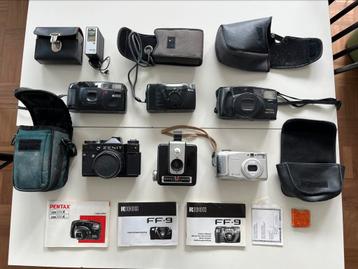 Verschillende Vintage Camera’s beschikbaar voor biedingen