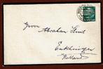 Rouwkaart-envelop uit Duisburg naar Enkhuizen ( I.) - 1933, Postzegels en Munten, Ophalen of Verzenden, Envelop