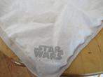 2  witte zakdoeken 35 cm x 36 cm van star wars, Ophalen of Verzenden, Gebruikt