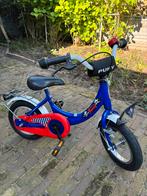 Blauwe Puky kinderfiets 12 inch voor stoere peuter, Ophalen of Verzenden, Zo goed als nieuw, Minder dan 16 inch