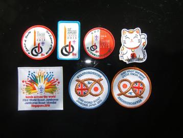wereld jamboree 2015 Japan  7 insignes beschikbaar voor biedingen