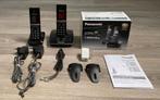 Panasonic huistelefoon / 2x handset + antwoordapparaat, Ophalen of Verzenden, Zo goed als nieuw, 2 handsets