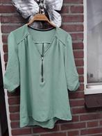 SUPER mooie blouse ITALY, M 38 MINT GROEN, Verzenden, Zo goed als nieuw, Maat 38/40 (M), Groen