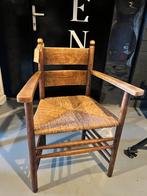 Antieke Boeren knopstoel, Ophalen