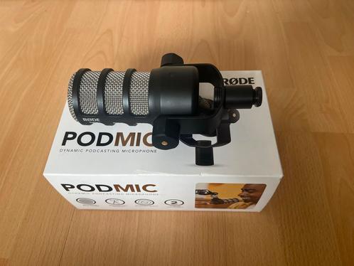 Røde Podmic XLR Microfoon - Zo Goed Als Nieuw, Muziek en Instrumenten, Microfoons, Zo goed als nieuw, Studiomicrofoon, Ophalen