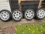 Volvo V50 velgen met winterbanden, Ophalen, Gebruikt, 16 inch, Banden en Velgen