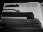 Audi, het nieuwe quattro programma 1985, Ophalen of Verzenden, Zo goed als nieuw, Audi