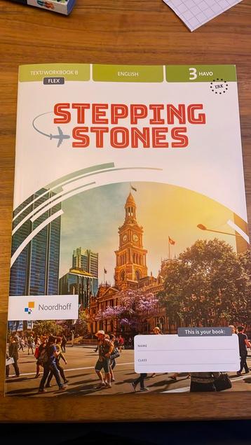 Engels Stepping Stones 7e ed havo 3 FLEX text/workbook B beschikbaar voor biedingen