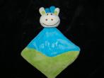 Happy horse giraf blauw groen knuffeldoekje, Ophalen of Verzenden, Zo goed als nieuw, Overige typen