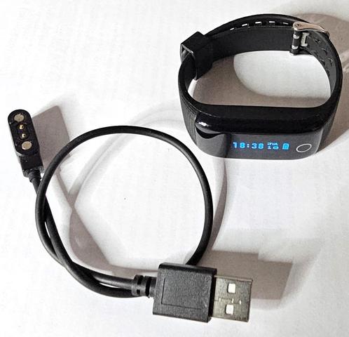 SILVERCREST SAS80  Bluetooth fitness horloge, Sieraden, Tassen en Uiterlijk, Sporthorloges, Zo goed als nieuw, Zwart, Afstand