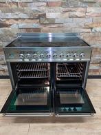 Luxe Boretti keramisch Fornuis met 6 zones RVS 100 cm, Witgoed en Apparatuur, Fornuizen, 60 cm of meer, Keramisch, Ophalen of Verzenden