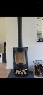 Aduro houtkachel met 3 ruitjes / ramen kachel, Huis en Inrichting, Kachels, Ophalen, Gebruikt, Houtkachel, Vrijstaand