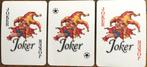 3 verschillende JOKERS - PRO POKER, Verzamelen, Speelkaarten, Jokers en Kwartetten, Gebruikt, Ophalen of Verzenden, Joker(s)