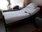 1 persoons electrisch bed,, Ophalen, 90 cm, Eenpersoons, Zwart