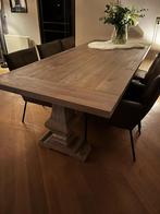 Eiken houten tafel 260 x 110 x 76, Huis en Inrichting, Tafels | Eettafels, Ophalen