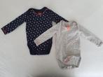 ️ 2x Lange mouw romper Hema mt 50/56, Kinderen en Baby's, Babykleding | Maat 50, Meisje, Ophalen of Verzenden, Zo goed als nieuw