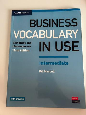 Business Vocabulary In Use - Bill Mascull 3e editie beschikbaar voor biedingen