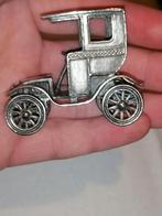 925 sterling zilveren oldtimer miniatuur model auto, Antiek en Kunst, Antiek | Goud en Zilver, Ophalen of Verzenden, Zilver