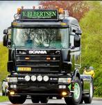 Scania 164G 480 V8, Auto's, Achterwielaandrijving, Zwart, Scania, Leder en Stof
