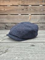 Stetson Newsboy Flat Cap 8 panel herringbone wol - Maat 57, Kleding | Heren, Hoeden en Petten, Stetson, Ophalen of Verzenden, Gedragen