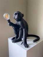 Seletti Monkey lamp zittende aap zwart, Huis en Inrichting, Lampen | Tafellampen, Ophalen, Overige materialen, Nieuw, Modern