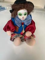 Clown Pop met Beweegbare Leden en Hoedje, Verzamelen, Poppen, Ophalen of Verzenden, Zo goed als nieuw, Pop
