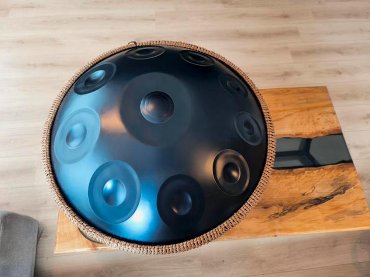 Handpan 432hz 10 tonen D-mineur, Muziek en Instrumenten, Percussie, Zo goed als nieuw, Melodische percussie, Ophalen of Verzenden