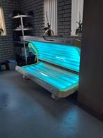 Nette dubbele hoogtezon met ventilator, Witgoed en Apparatuur, Zonnebanken en Gezichtsbruiners, Ophalen, Zo goed als nieuw, Zonnebank dubbelzijdig