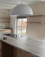 Moderne hanglamp wit/zilver - 70cm Magna, Ophalen of Verzenden, Gebruikt, Minder dan 50 cm