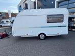 Adria Aviva 400 PS luifel, dwarsbed, 1100kg lichtgewicht., Caravans en Kamperen, Overige typen, Schokbreker, Bedrijf, Treinzit