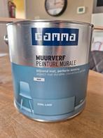 Nieuw! Muurverf Cool Lake 2,5 liter, Doe-het-zelf en Verbouw, Verf, Beits en Lak, Minder dan 5 liter, Ophalen, Nieuw, Verf